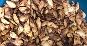Roasted Cinnamon Spice Pumpkin Seeds