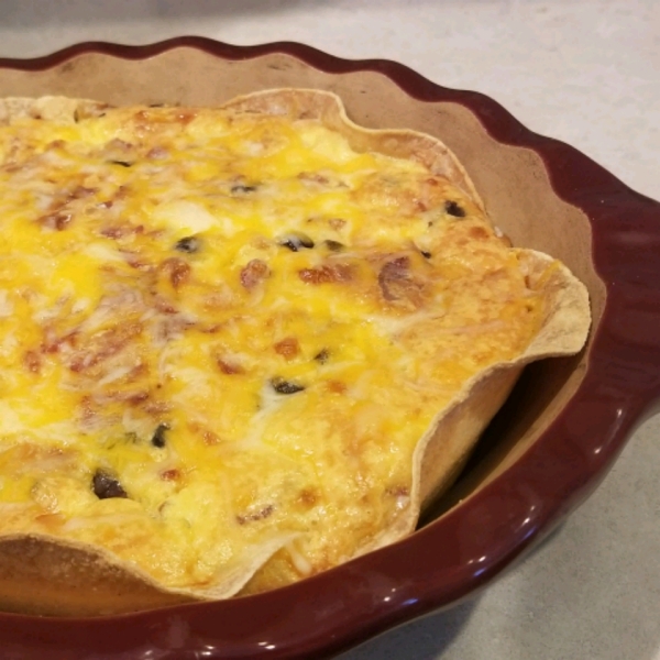 Bacon and Cheddar Cheese Quiche