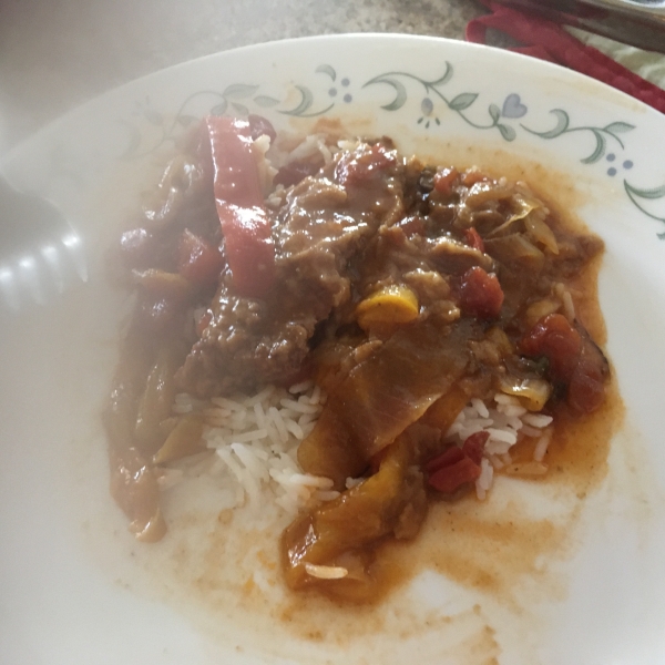 Slow Cooker Sloppy Swiss Steak