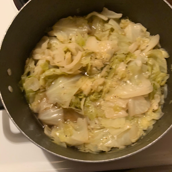 Buttered-Braised Cabbage