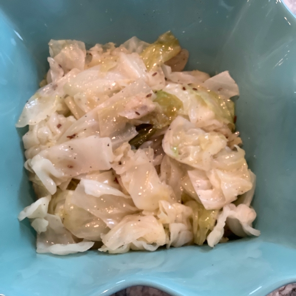 Buttered-Braised Cabbage