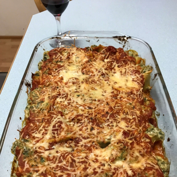 Giant Stuffed Pasta Shells