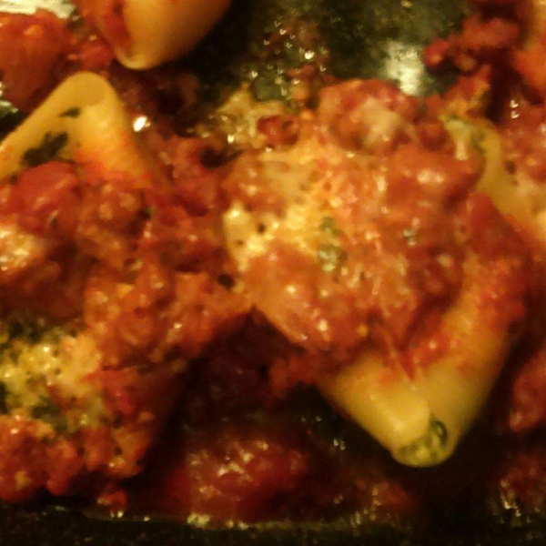 Giant Stuffed Pasta Shells