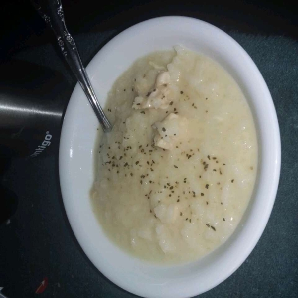 Vegetarian Lemon-Rice Soup