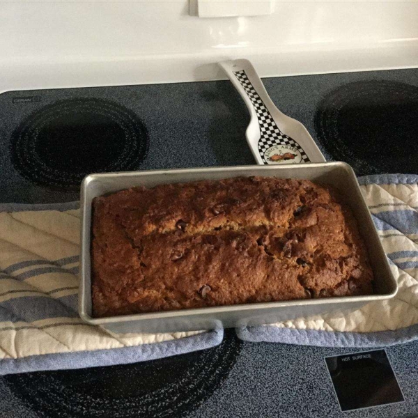 Simple Peanut Butter Banana Bread