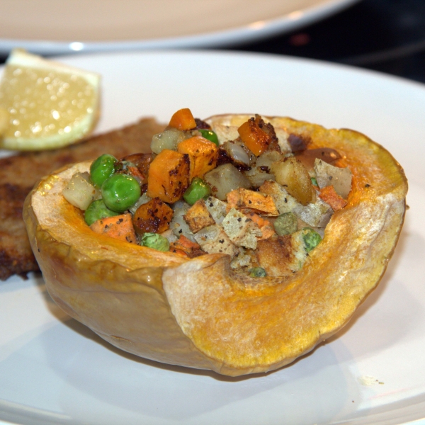 Stuffing-Filled Pumpkin