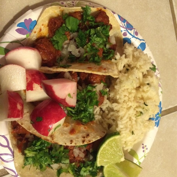 Home-style Tacos al Pastor (Chile and Pineapple Pork Tacos)
