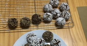 Brown Sugar Chocolate Crackle Cookies