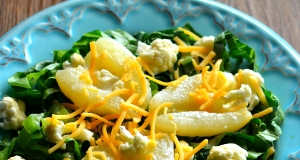 Simple Cauliflower and Pear Salad
