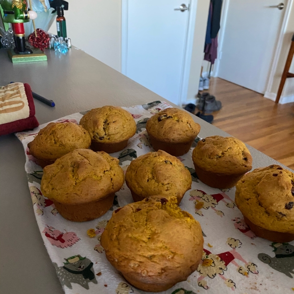 Cranberry Pumpkin Muffins