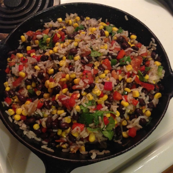 Black Bean and Rice Salad