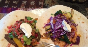 Cyndi's Shrimp Fajitas