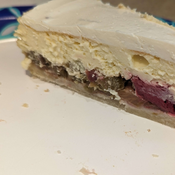 Rhubarb Cheesecake