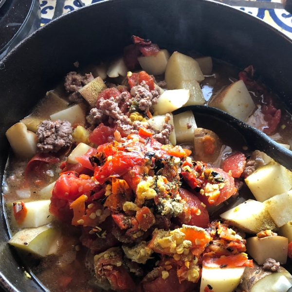 Melissa's Green Chile Stew