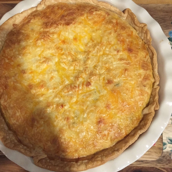 Salmon Quiche