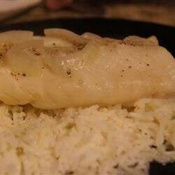 Steamed Walleye (Pickerel) on the Grill