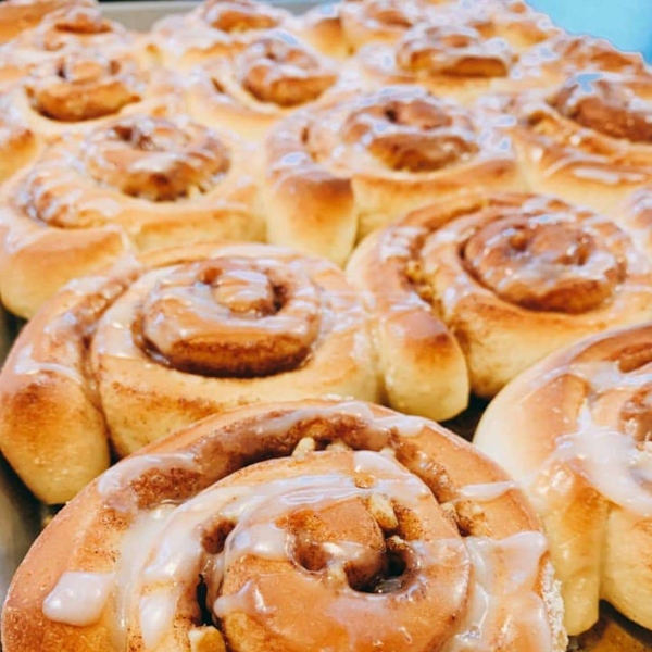 Vegan Bread Machine Cinnamon Rolls
