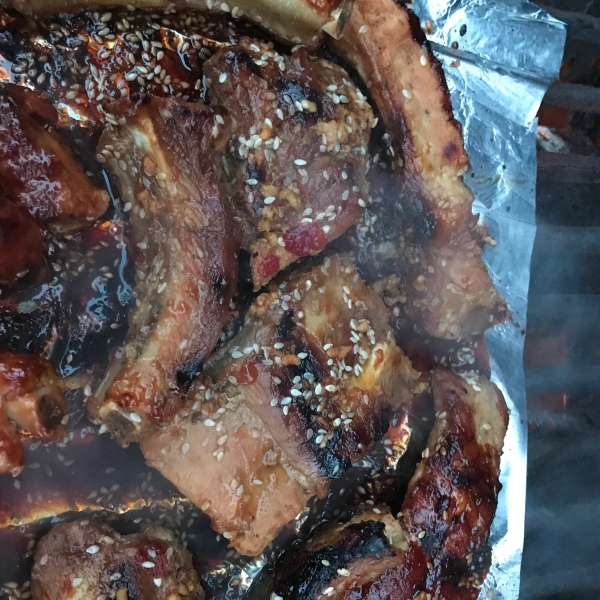Barbecued Korean Ribs