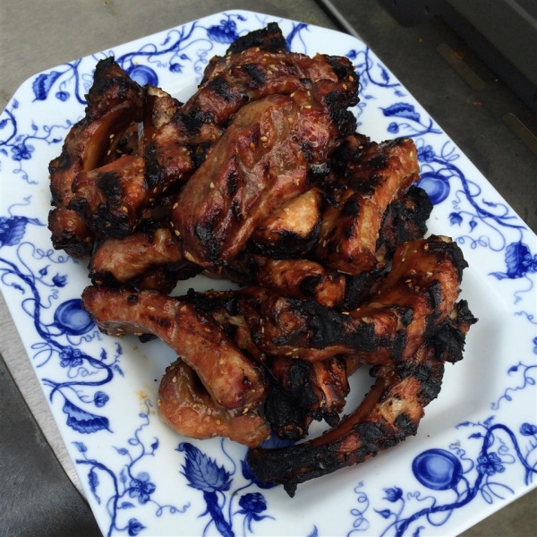 Barbecued Korean Ribs