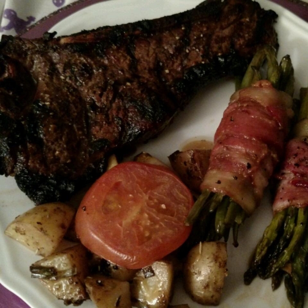 Rib Eye Steaks with a Soy and Ginger Marinade