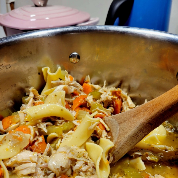 Rotisserie Chicken Noodle Soup