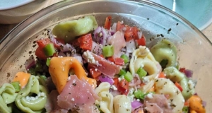 Gorgonzola and Prosciutto Tortellini Salad