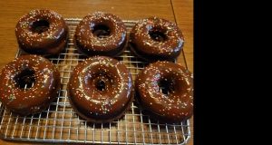 Chocolate Almond Breakfast Donuts