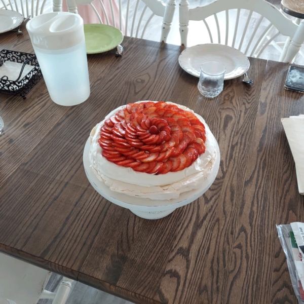 Strawberry Pavlova