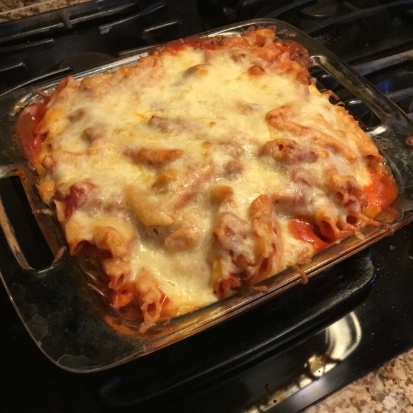 Baked Penne with Italian Sausage
