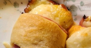 Ham and Cheese Crescent Roll-Ups