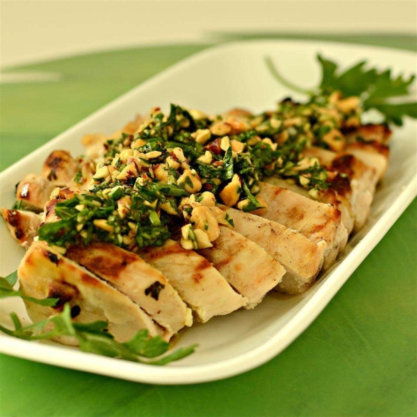 Almond and Parsley Salsa Verde