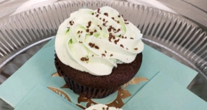 Chocolate-Orange Cupcakes with Pistachio Buttercream