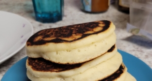Fluffy Maple Buttermilk Pancakes