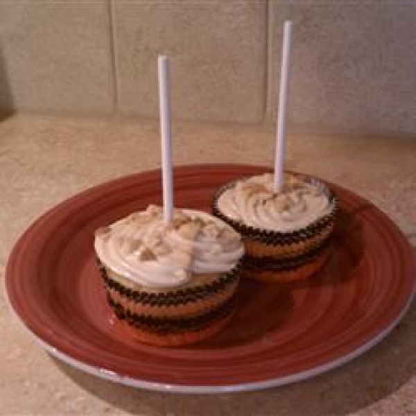 Caramel Apple Cupcakes