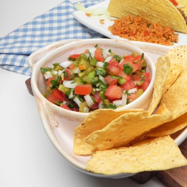 Zesty 4th of July Summer Salsa