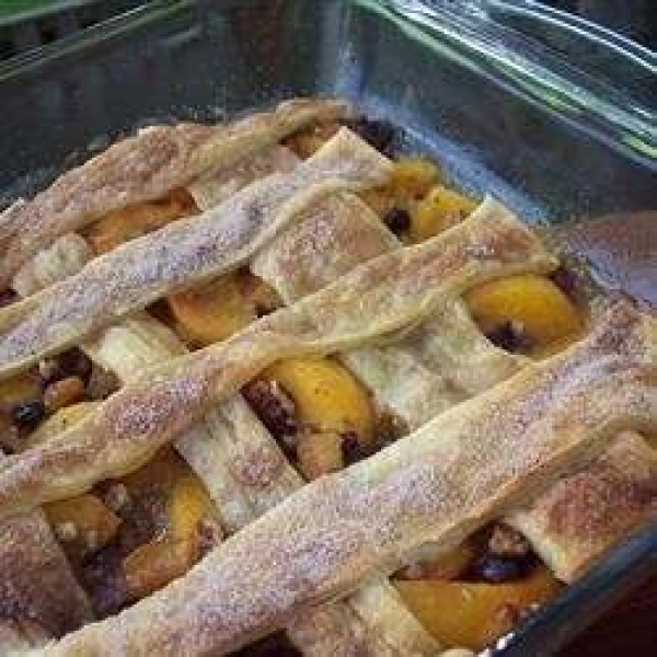 Apple Lattice Fruit Bake
