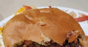 Venison Bacon Burgers