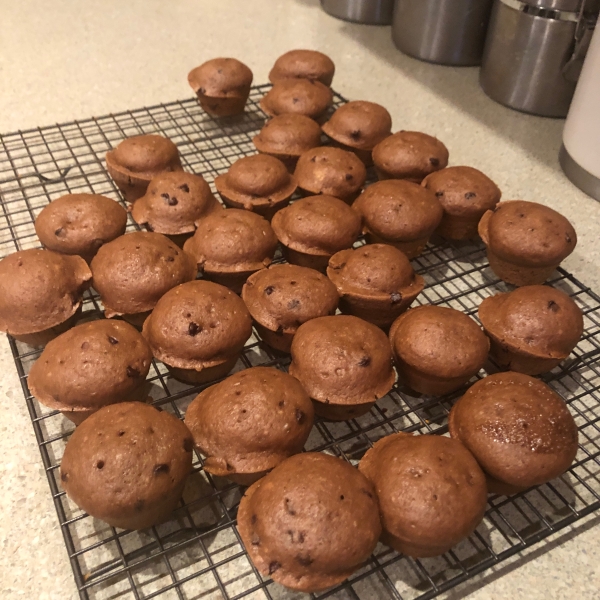 Chocolate Chip Mini Muffins