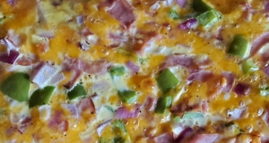 Ham and Hash Brown Quiche