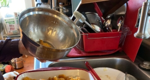 Mason Jar Peach Cobbler