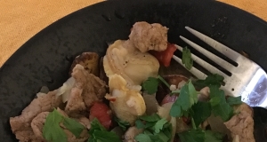 Portuguese Pork Alentejana