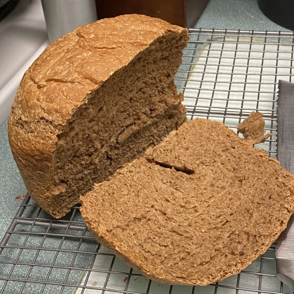 Steakhouse Wheat Bread for the Bread Machine