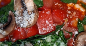 Spinach and Feta Pita Bake