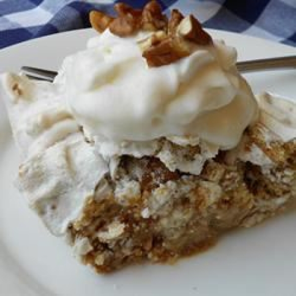 Butternut Brownie Pie