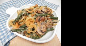 Green Bean Casserole with Fresh Beans
