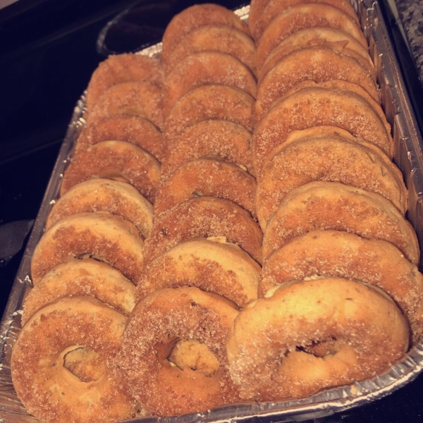 Baked Apple Doughnuts