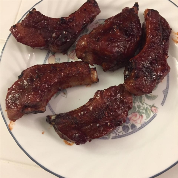Spicy Chinese Barbeque Riblets