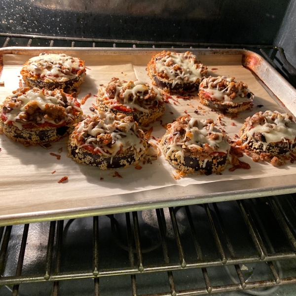 Eggplant Pizzas