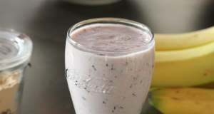 Black and Blueberry Smoothie