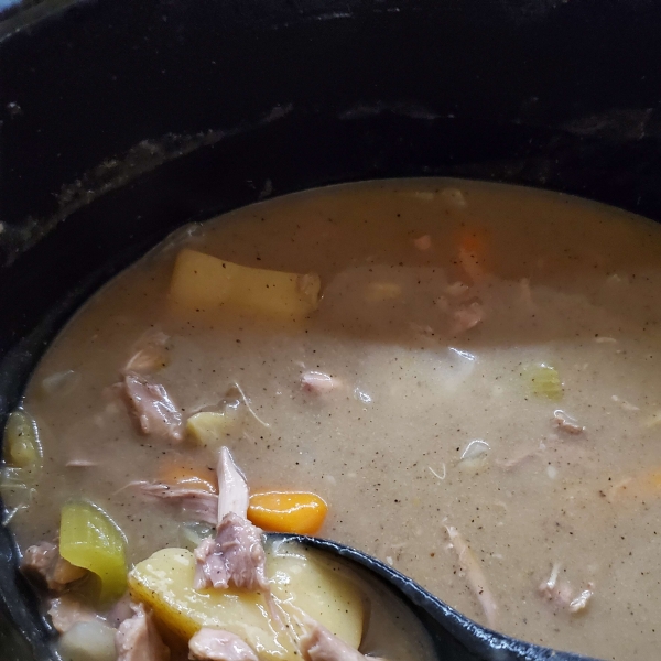 Slow Cooker Squirrel and Veggies